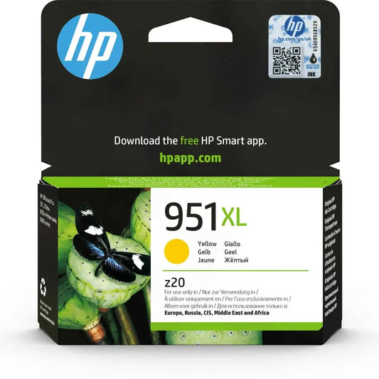 HP 951XL Jaune – Cartouche d’encre grande capacité HP d’origine — Connecto.ma