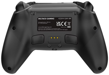 Manette Deltaco Gaming Pro RGB sans fil pour PS5 avec Joysticks Hall Effect