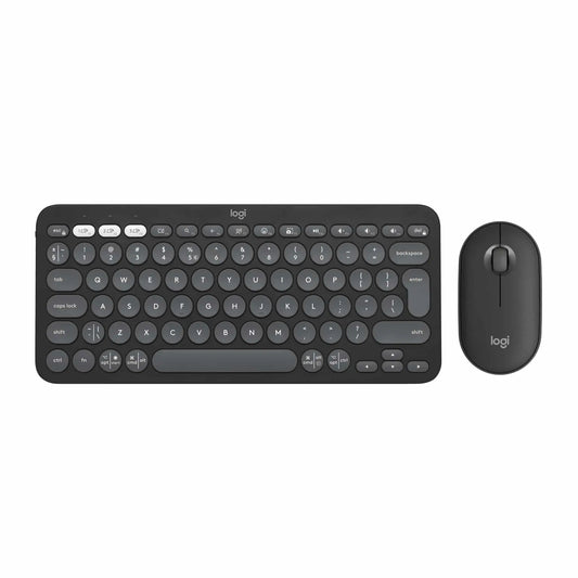 Ensemble Clavier & Souris LOGITECH PEBBLE 2 COMBO – TONAL GRAPHITE (920-012209) Logitech