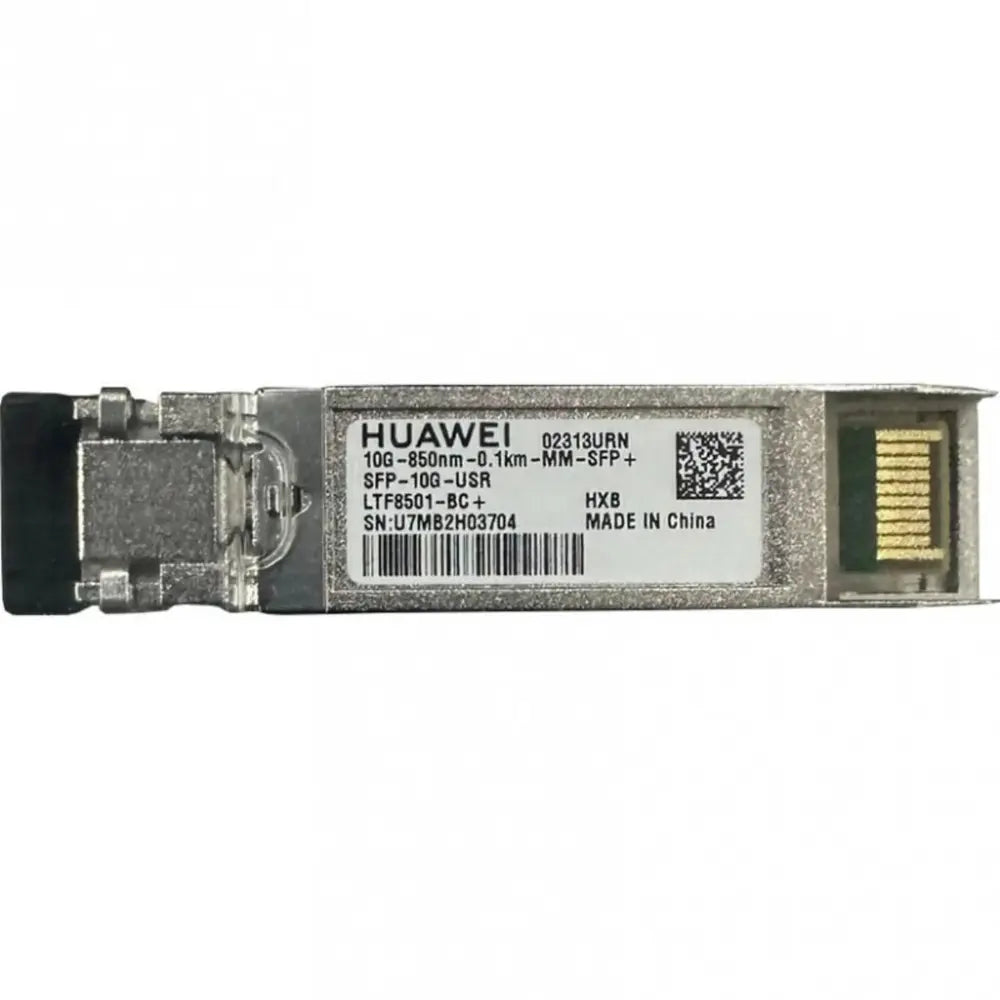 Émetteur-récepteur Huawei Optical SFP+, 10GE Multi-mode Module – 850nm,0.1km,LC (02313URN) HUAWEIMaroc | Connecto.ma