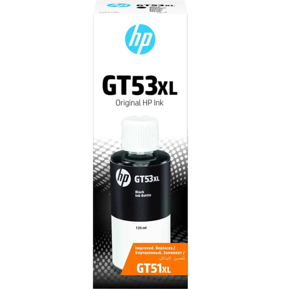 Bouteille d’encre HP GT53XL 135ML – Noir (1VV21AE) Hewlett Packard