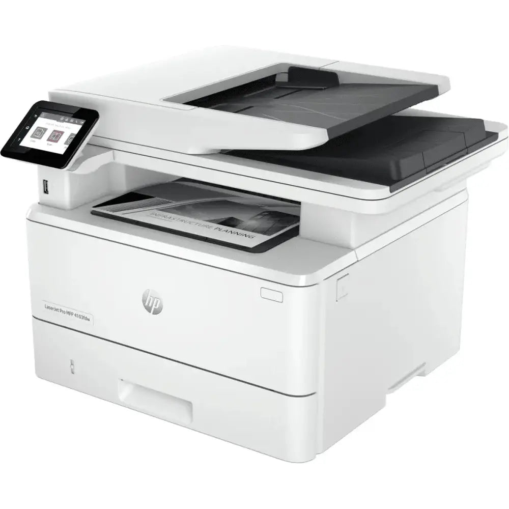 Imprimante Multifonction HP LaserJet Pro 4103fdw (2Z629A) HPMaroc | Connecto.ma