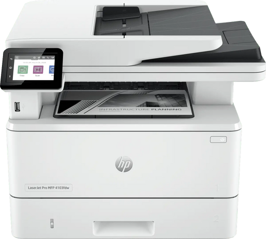 Imprimante Multifonction HP LaserJet Pro 4103fdw (2Z629A) Hewlett Packard