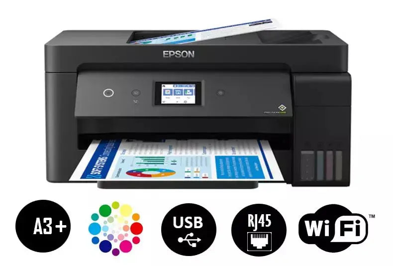 Epson EcoTank L14150 Imprimante A3+ multifonction à réservoirs rechargeables (C11CH96403) Connecto.ma