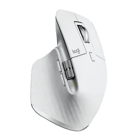 Logitech MX Master 3S for Mac–Souris Sans Fil Bluetooth Gris Pâle | Ergonomie & Productivité — Connecto.ma