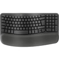Logitech Wave Keys Clavier Sans Fil Bluetooth Ergonomic Graphite 920 012286