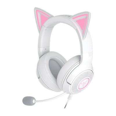 Razer Kraken Kitty V2 Casque Gaming Blanc 8887910060971 — Razer au Maroc | Connecto.ma