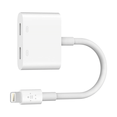 Belkin Lightning Audio Charge Rockstar F8J198Btwht — Belkin au Maroc | Connecto.ma