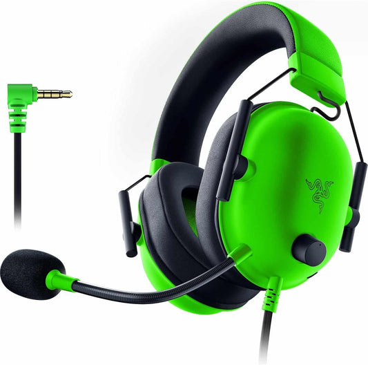 Casque Gamer Avec Fil Razer Blackshark V2 X Vert 8886419379522 — Razer au Maroc | Connecto.ma