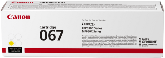 Toner Canon 067 Yellow 5099C002Aa — Canon au Maroc | Connecto.ma