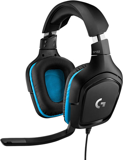 Casque Avec Fil Gamer Logitech G432 5099206082410 — Logitech au Maroc | Connecto.ma