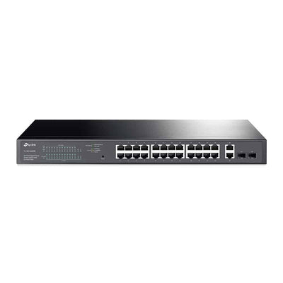 Tp Link 28 Port Gigabit Easy Smart Switch With 24 Port Poe Tl Sg1428Pe — Connecto au Maroc | Connecto.ma