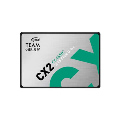 Disque Dur Interne Team Group Cx2 256Gb 2 5 Std Sata3 T253X6512G0C101 — Connecto au Maroc | Connecto.ma
