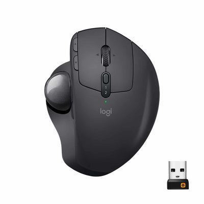 Souris Sans Fil Logitech Mx Ergo Noir 910 005179 — Logitech au Maroc | Connecto.ma