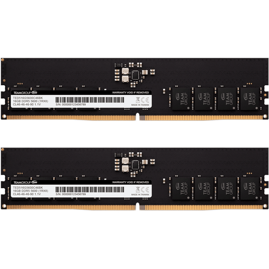Barette Memoire Teamgroup Elite 32Gb2X16Gb Ddr5 4800Mhz Ted532G5600C460 — Connecto au Maroc | Connecto.ma