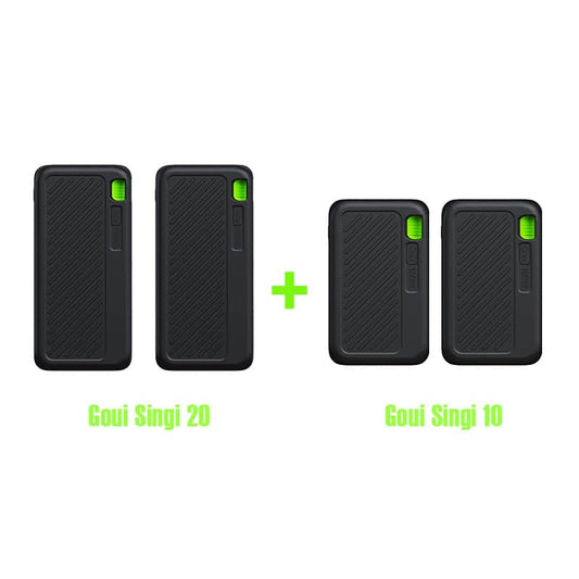 Goui Powerbank Pack 2X Singi 10 Avec 2X Singi 20 G Bundle27 — Connecto au Maroc | Connecto.ma