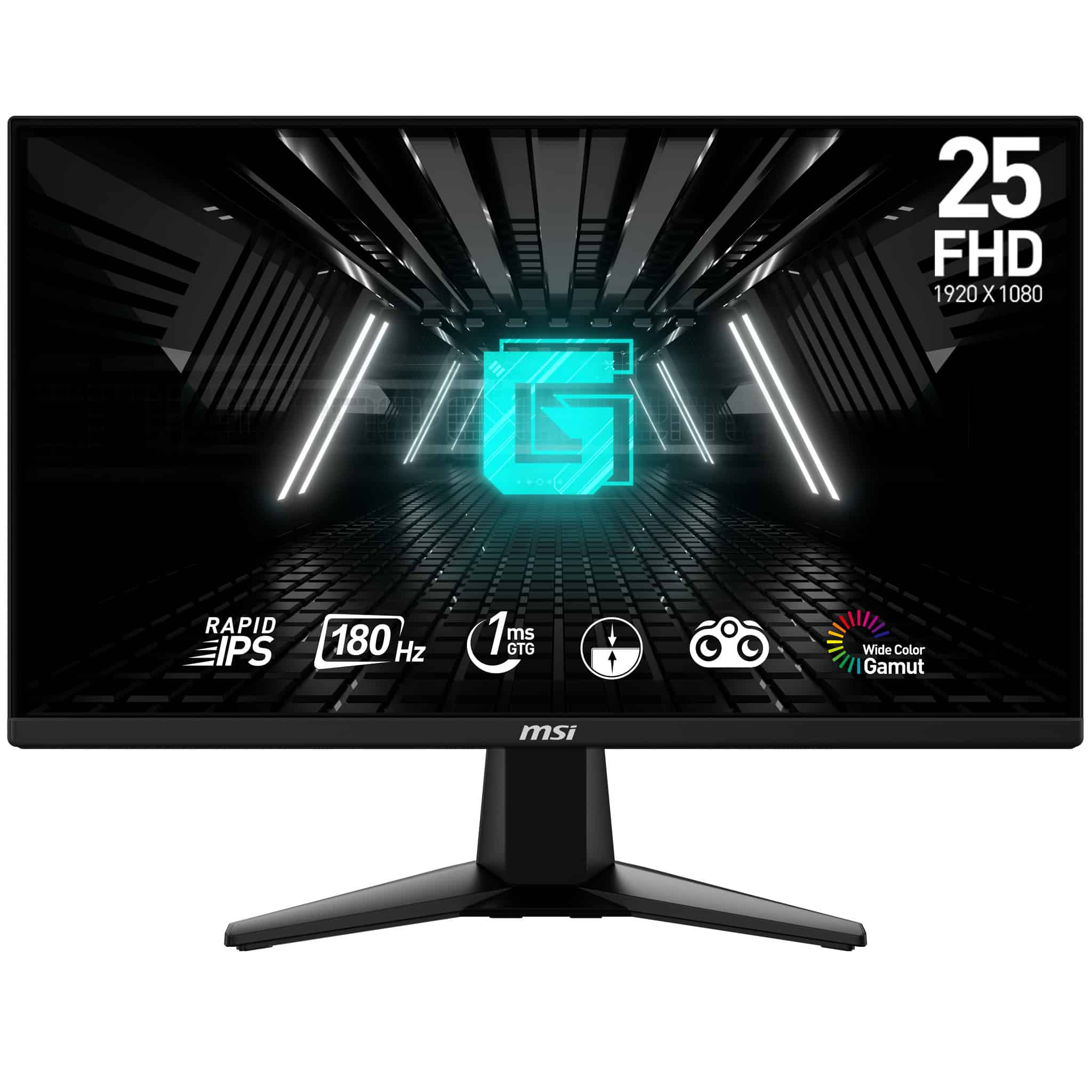 Moniteur Msi 24 5%E2%80%B3 Ips 180Hz G255F Full Hd G255F — MSI au Maroc | Connecto.ma