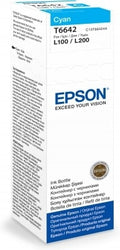 Epson 664 Cyan Bouteille Dencre Ecotank Dorigine