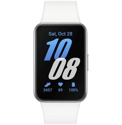 Samsung Galaxy Fit3 Montre Connectee Blanc 40 0Mm Sm R390Nzsamea — Samsung au Maroc | Connecto.ma