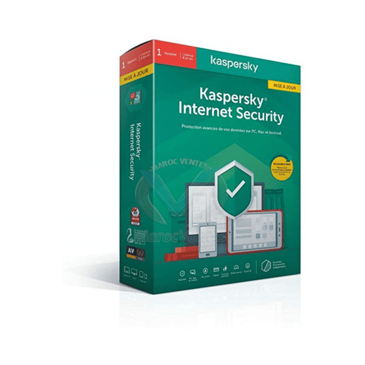 Kaspersky Internet Security 1 Poste 1 An Kl19398Bafs 20Ffpmag — Connecto au Maroc | Connecto.ma