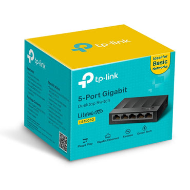 Switch De Bureau Tp Link 5 Ports Gigabit 10 100 1000 Mbps Ls1005G — Connecto au Maroc | Connecto.ma