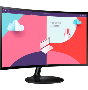 Samsung Essential S3 Curved Moniteur 27 Fhd Ls27C360Eamxzn — Samsung au Maroc | Connecto.ma