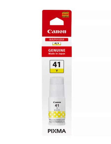 Canon Gi 41Y Jaune Bouteille Dencre Canon Dorigine 4545C001Aa — Canon au Maroc | Connecto.ma