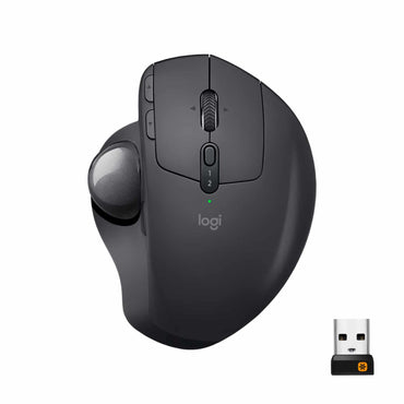 Souris Sans Fil Logitech Mx Ergo Noir 910 005179 — Logitech au Maroc | Connecto.ma