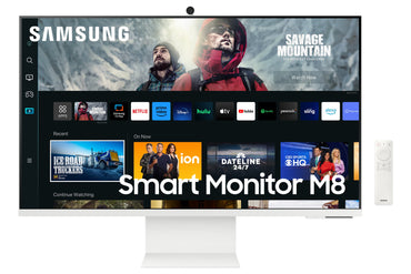 Ecran Intelligent Plat 32 Samsung 4K Ultra Hd M8 M80C Avec Camera Integree Ls32Cm801Umxzn — Samsung au Maroc | Connecto.ma