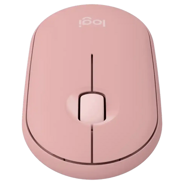Logitech Pebble 2 M350s Souris Sans Fil Bluetooth – Rose — vue 2 — Connecto.ma