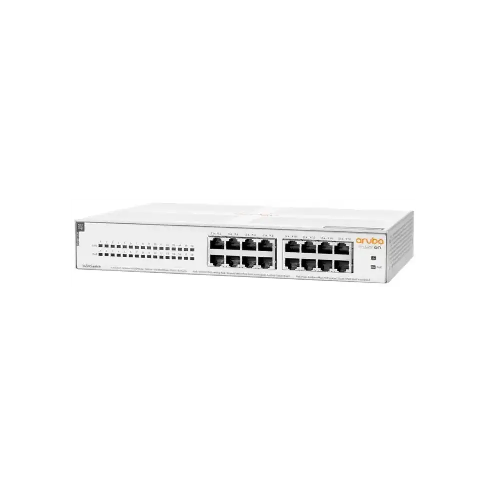 Switch Aruba Instant On 1430 16G classe 4 PoE 124 W (R8R48A) ARUBAMaroc | Connecto.ma