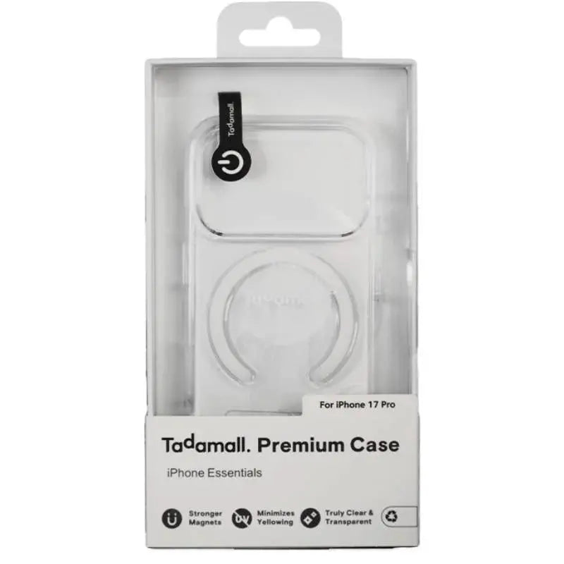 Pochette iPhone 17/17 Pro Max Coque premium Transparente avec Magsafe pour apple iPhone Pochette — vue 3 — Connecto.ma