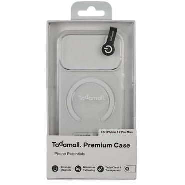 Pochette iPhone 17/17 Pro Max Coque premium Transparente avec Magsafe pour apple iPhone Pochette — vue 2 — Connecto.ma