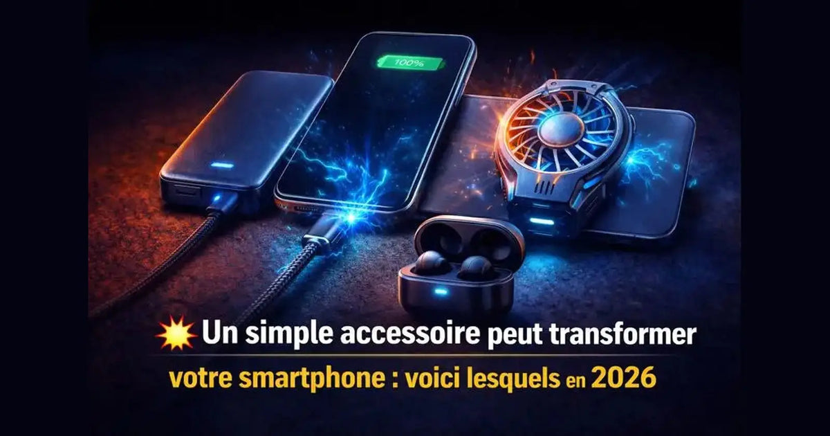 Un simple accessoire peut transformer votre smartphone : voici lesquels en 2026