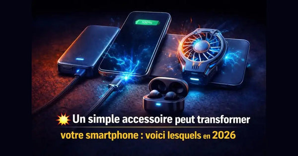 Un simple accessoire peut transformer votre smartphone : voici lesquels en 2026