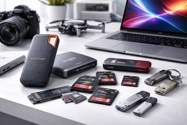 SanDisk Maroc : SSD, Cartes Mémoire, Clés USB et Stockage Haute Performance au Maroc