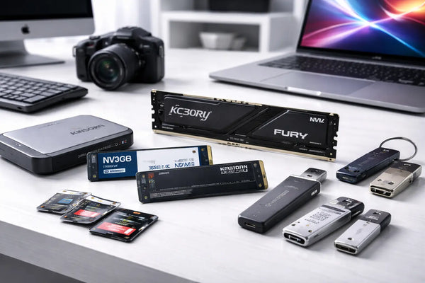 Kingston Maroc : SSD, RAM, Clés USB et Solutions de Stockage au Maroc