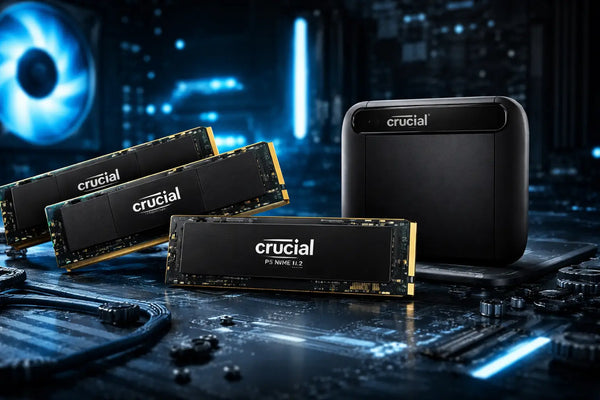 Crucial Maroc : SSD, Mémoire RAM et Solutions de Stockage Performantes au Maroc