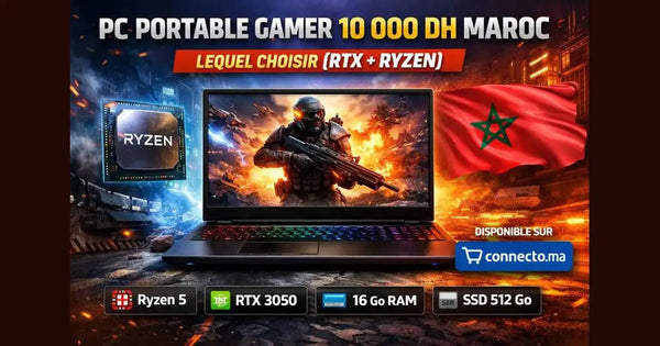 PC Portable Gamer 10000 DH Maroc : lequel choisir (RTX + Ryzen)
