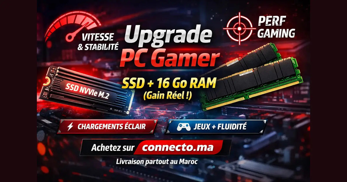 Upgrade PC Gamer : passer à SSD + RAM (gain réel)