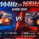 Écran Gamer Maroc : 144Hz ou 165Hz ? guide 2026  – Guide & conseils tech au Maroc |Connecto.ma
