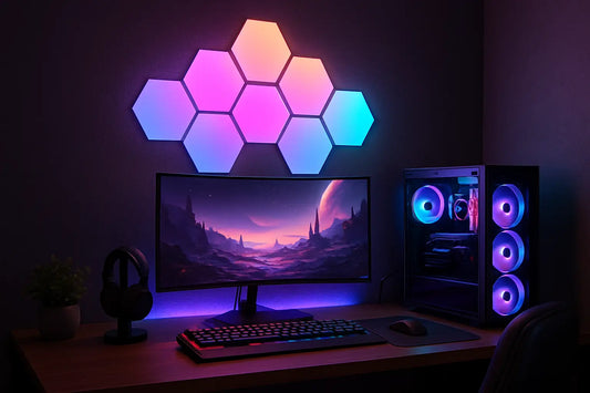 Panneaux LED Gaming : Setup Ambiance Parfaite 2026  – Guide & conseils tech au Maroc |Connecto.ma