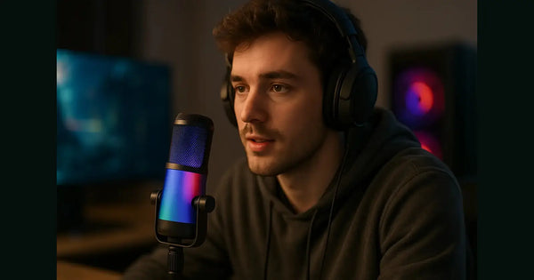 Son pro et RGB spectaculaire : pourquoi les microphones gaming séduisent tous les streamers