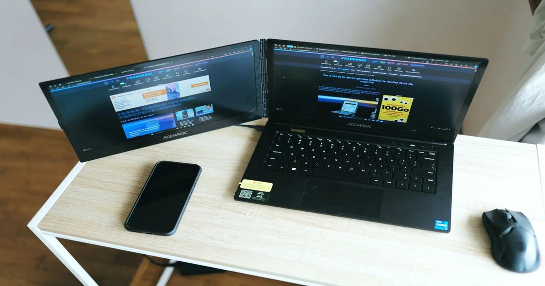 Double écran pour PC portable : la solution idéale pour booster votre productivité  – Guide & conseils tech au Maroc |Connecto.ma