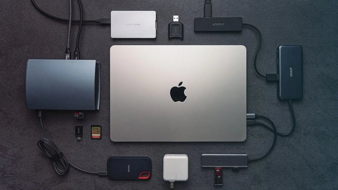 Hubs USB-C et Supports : Les Essentiels pour MacBook - Connecto.ma