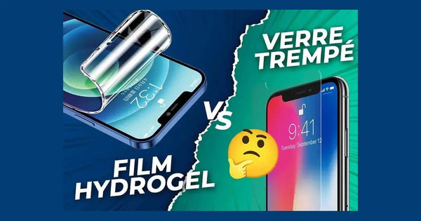 Verre trempé ou film hydrogel : lequel protège le mieux votre smartphone ?