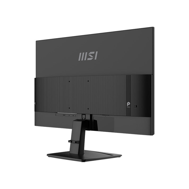 MSI PRO MP275 E14L - vue arrière et pied - Connecto.ma