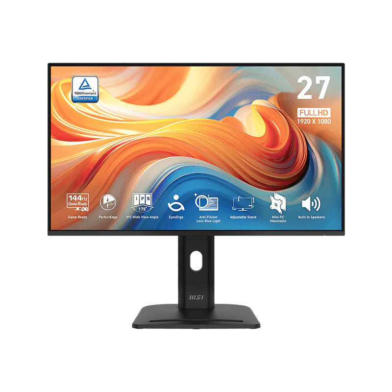 MSI PRO MP275PG E14 écran 27 pouces Full HD IPS 144Hz Pivotant - Connecto.ma Maroc