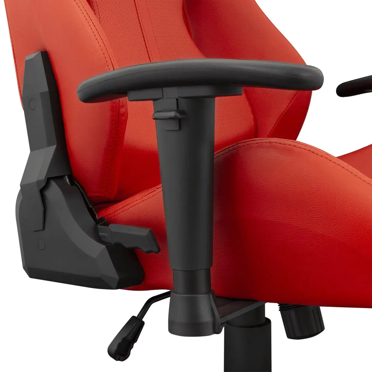 Chaise Gamer White Shark Monza – Rouge — vue 3 — Connecto.ma