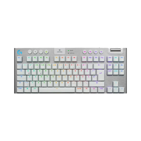 Logitech Clavier Sans Fil Gaming G915X TKL Lightspeed (Tactile Version) – Blanc (920-012737) Connecto.ma